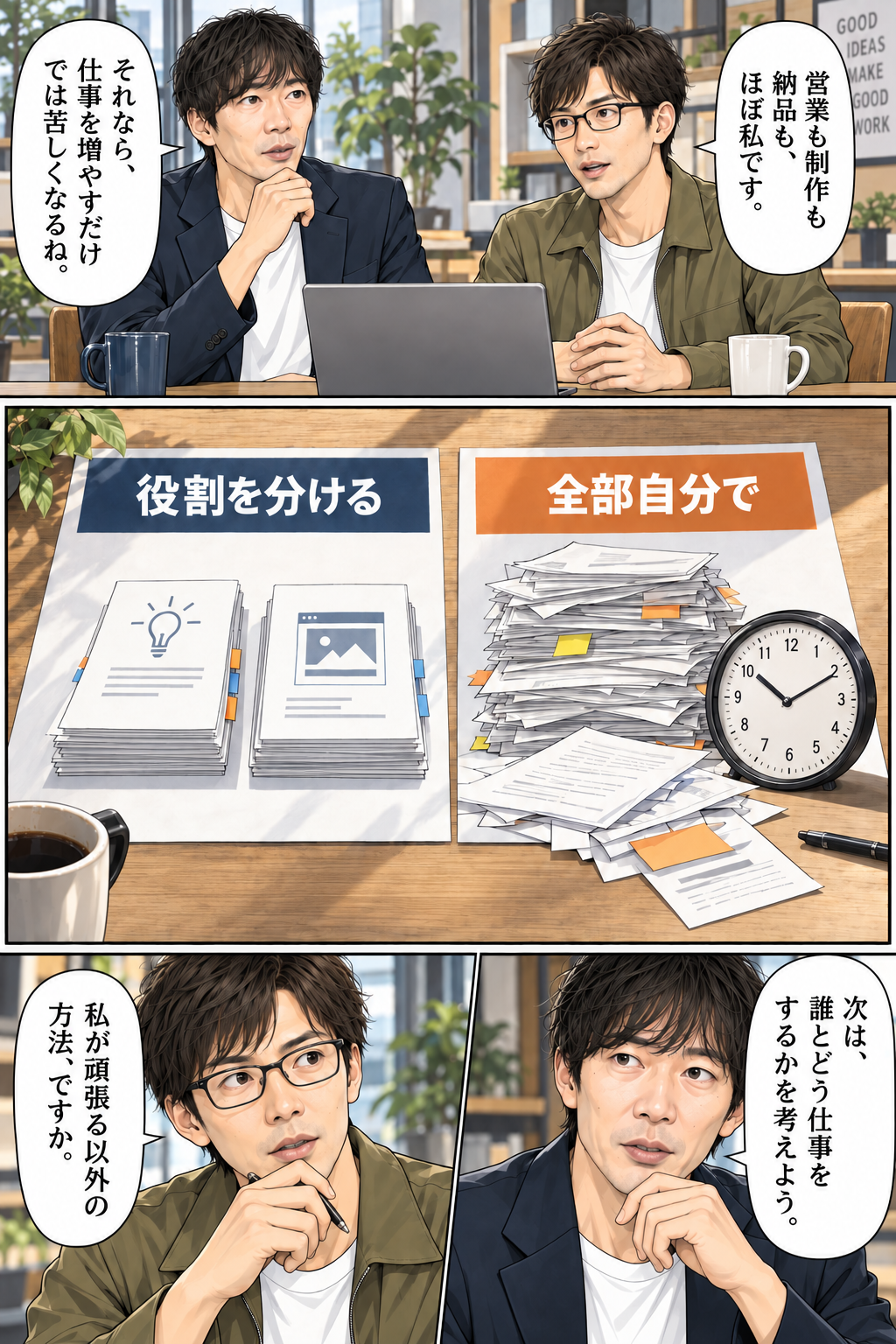 StockSunサロン紹介漫画 2ページ目