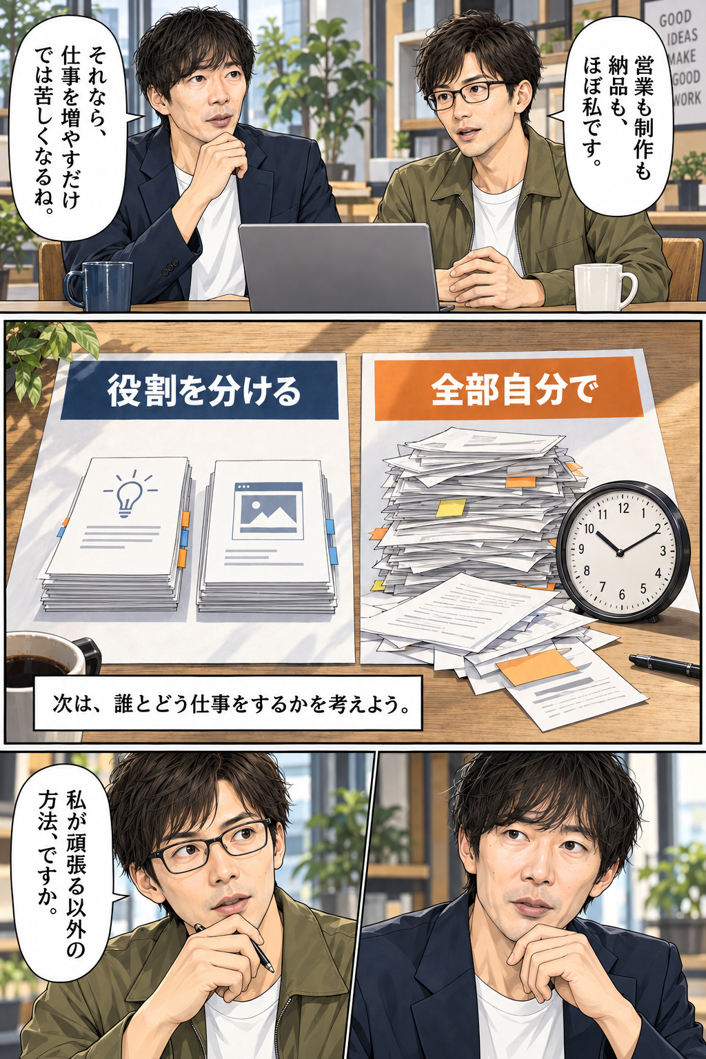 StockSunサロン紹介漫画 2ページ目