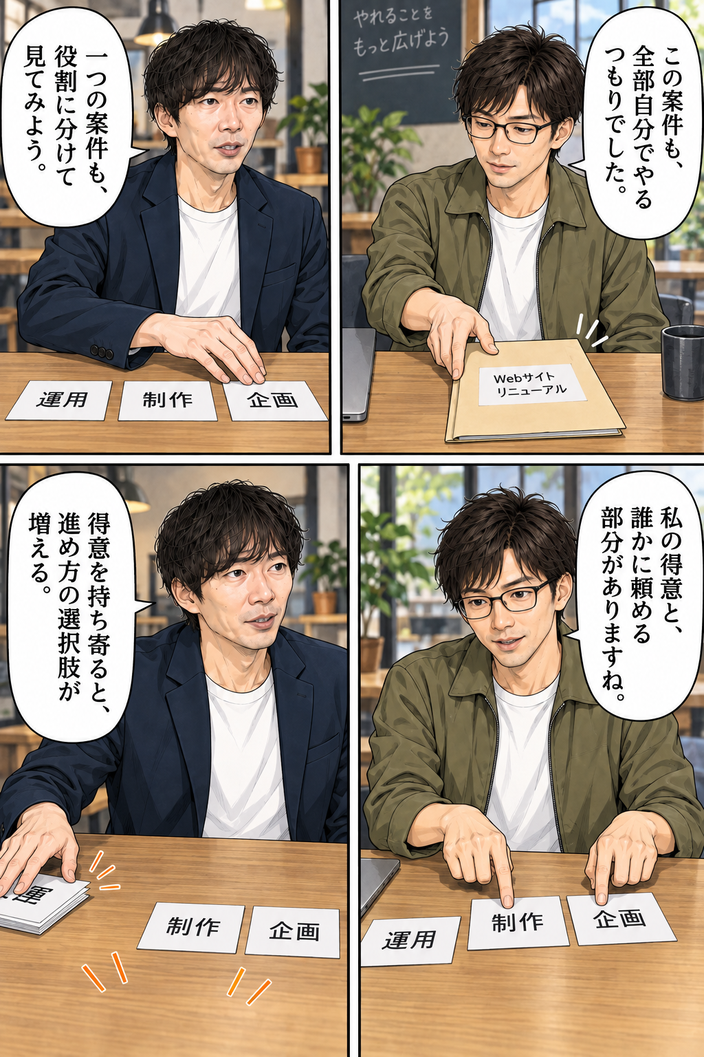 StockSunサロン紹介漫画 3ページ目