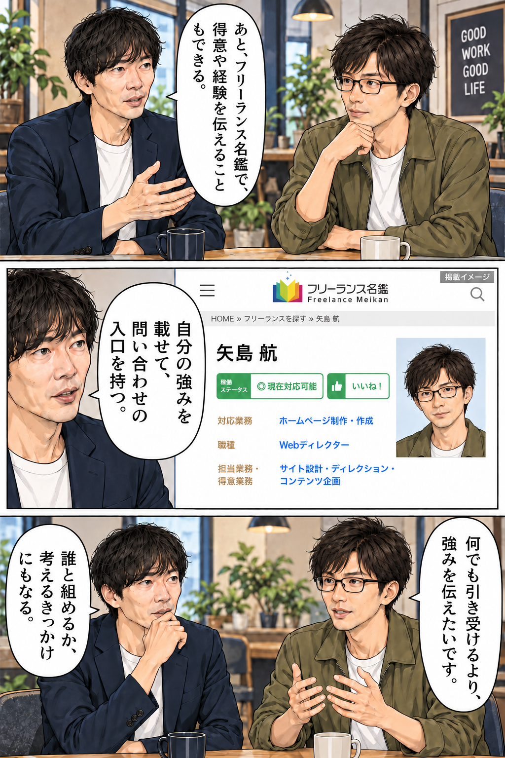 StockSunサロン紹介漫画 6ページ目